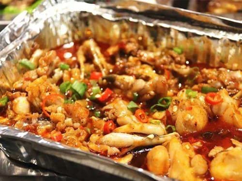 后湖管理区锡纸牛蛙